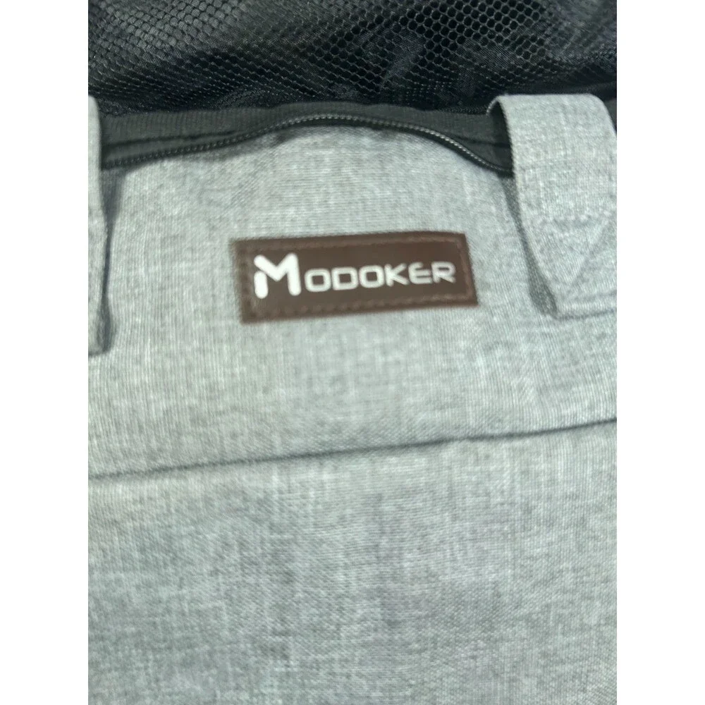 Modoker Suitcase Carry-On Travel Diaper Bag Handles Shoulder Strap Pockets